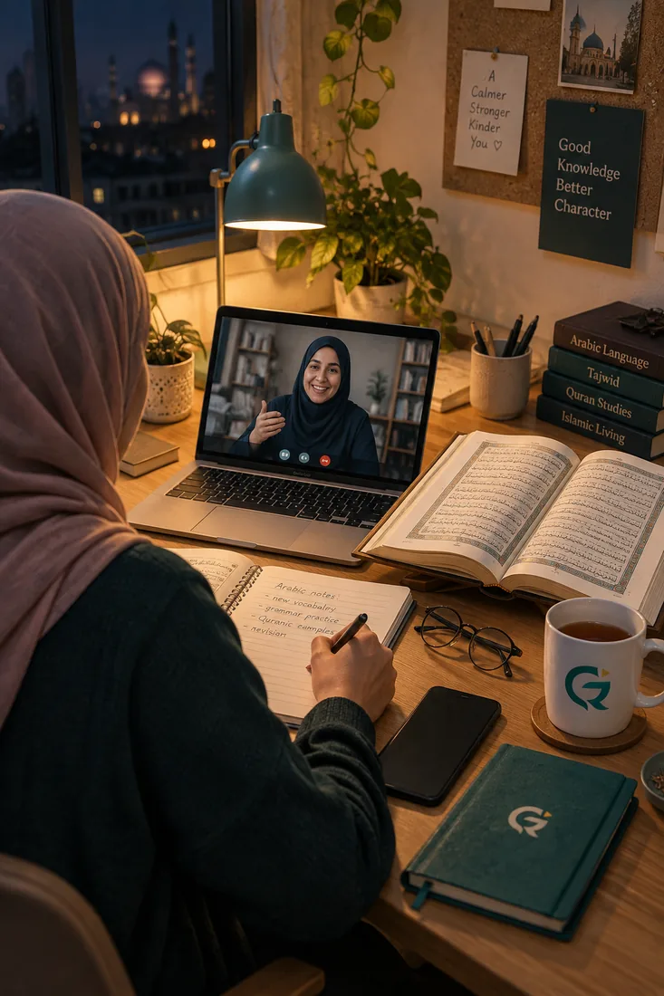 Quran Garden Everyday Arabic A2 — What progress should look like