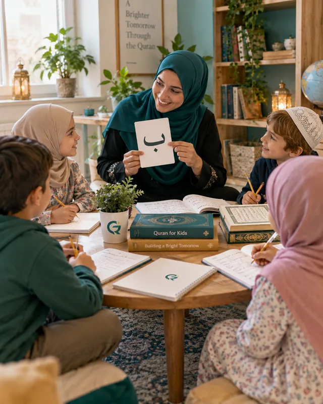 Quran Garden Lettura Araba per Bambini — Su cosa lavoreremo concretamente
