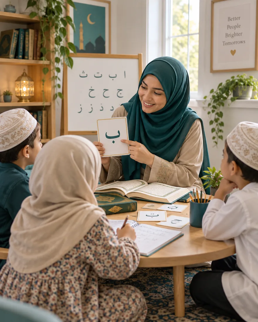 Quran Garden Erste Buchstaben — Woran Fortschritt erkennbar wird