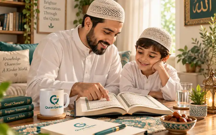 Kinder-Lernweg für Quran und islamische Grundlagen