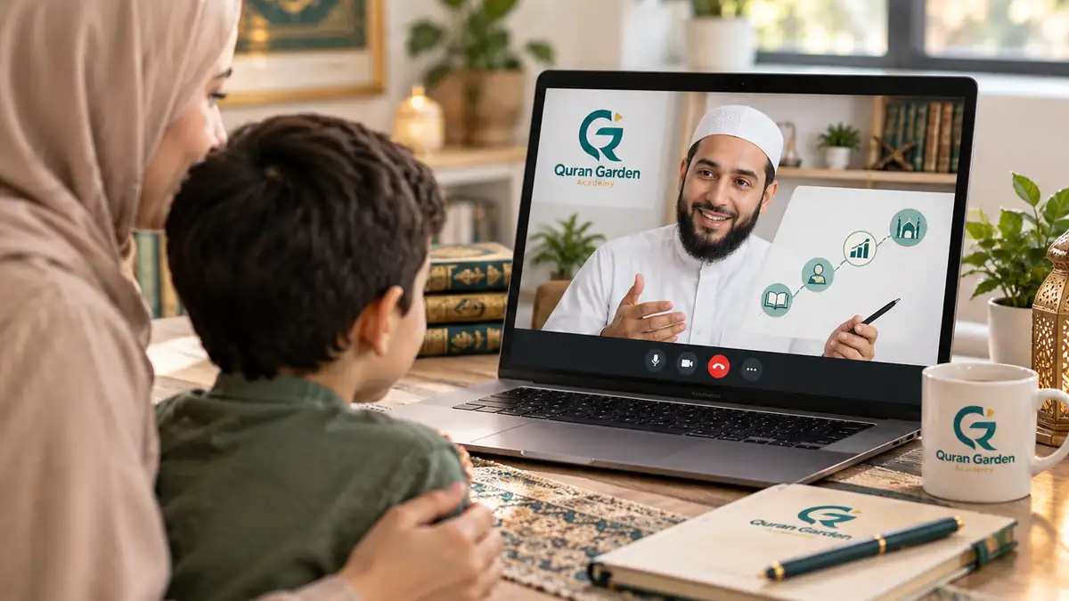 Apprentissage du Coran en ligne depuis la maison